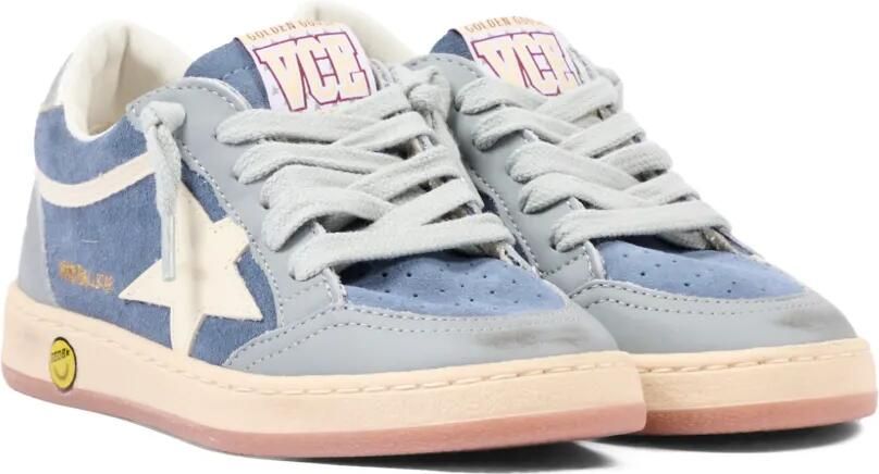 Golden Goose Kids Ball Star sneakers Blauw