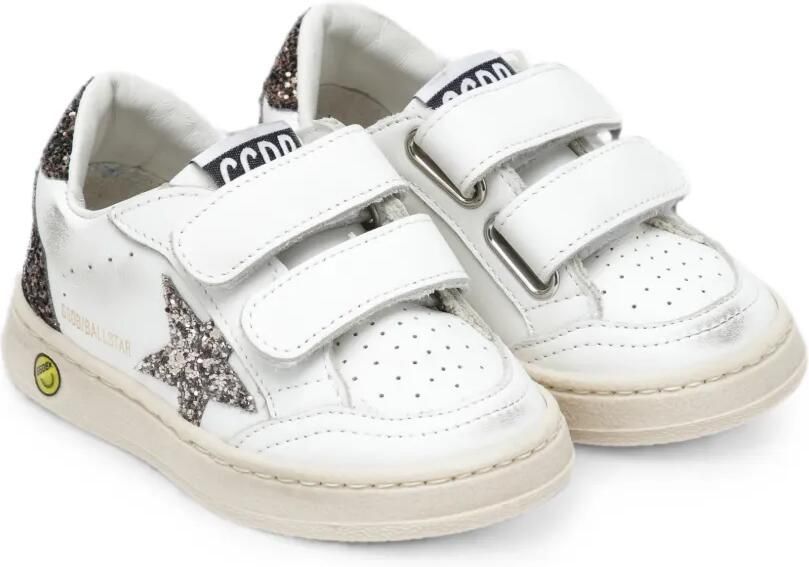 Golden Goose Kids Ball Star sneakers met glitters Wit - Foto 3