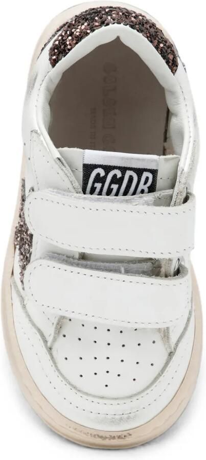 Golden Goose Kids Ball Star sneakers met glitters Wit - Foto 5
