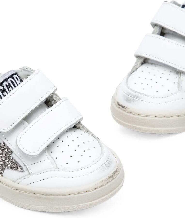 Golden Goose Kids Ball Star sneakers met glitters Wit - Foto 2