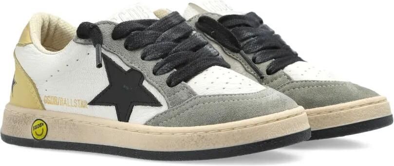 Golden Goose Kids Ball Star sneakers met sterdetail Grijs