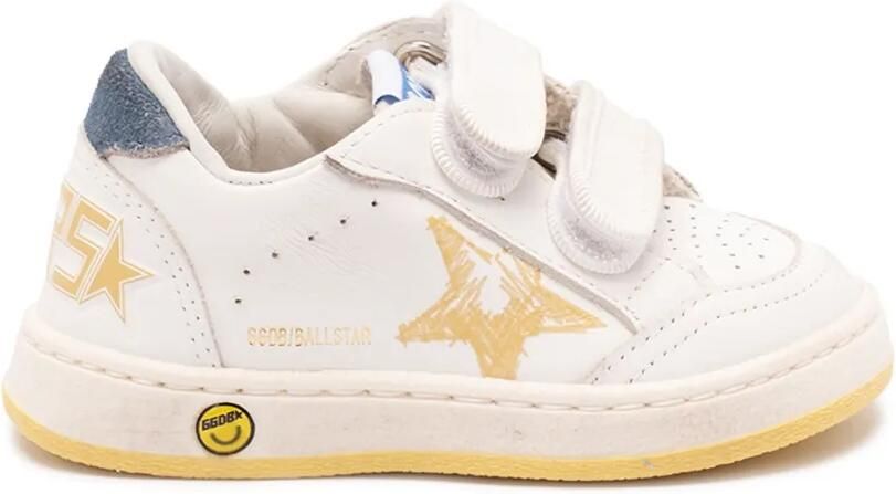Golden Goose Kids Ball Star sneakers Wit