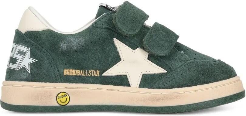 Golden Goose Kids Ball Star suède sneakers Groen - Foto 5