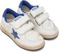 Golden Goose Kids Ball Stop sneakers met klittenband Wit - Wit