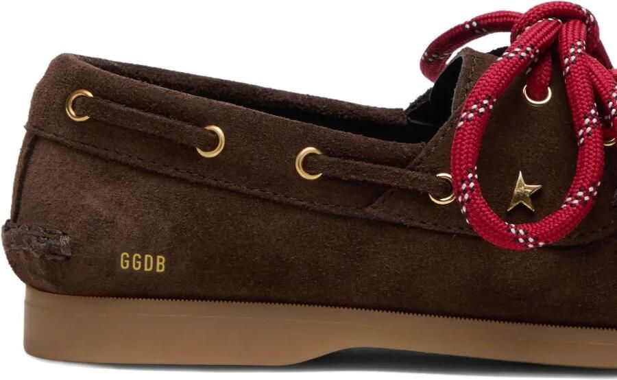 Golden Goose Kids Cruise leren sneakers met franje Bruin - Foto 3