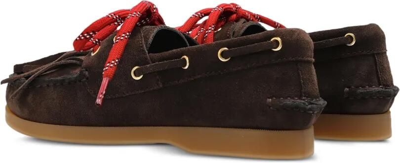 Golden Goose Kids Cruise loafers met franje Bruin