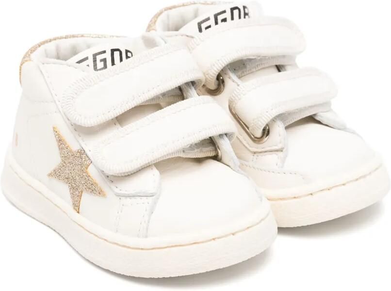 Golden Goose Kids June Ballstar sneakers Wit