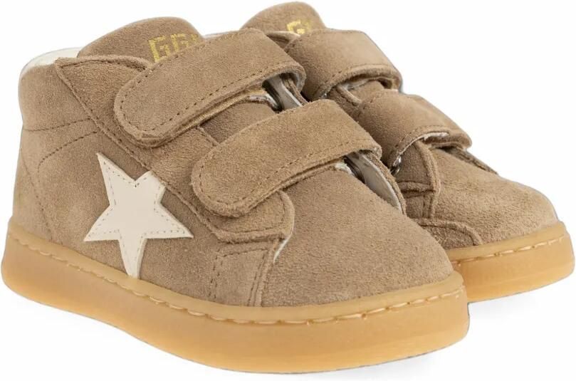 Golden Goose Kids June Ballstar star-patch sneakers Beige