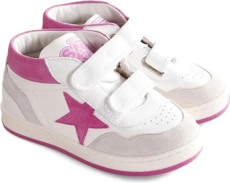 Golden Goose Kids Leren sneakers Wit
