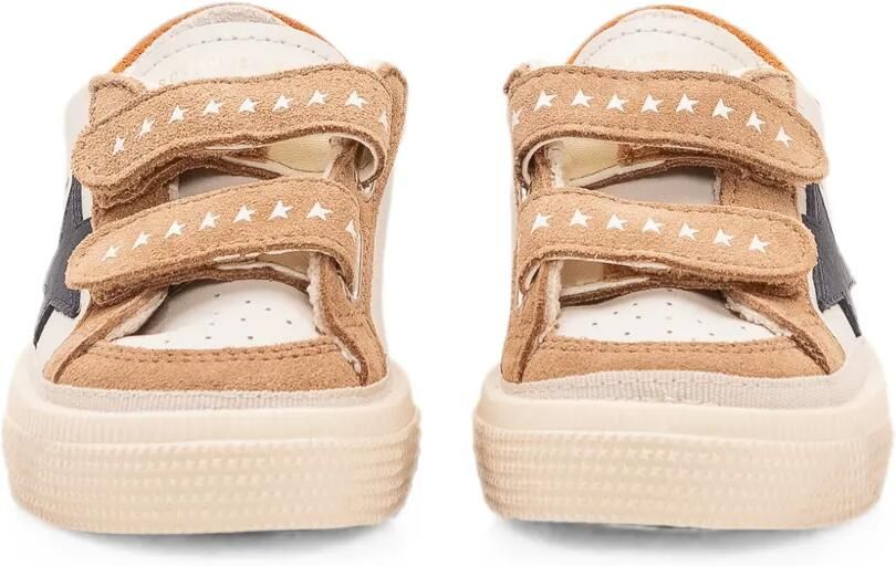 Golden Goose Kids May School leren sneakers Wit - Foto 2