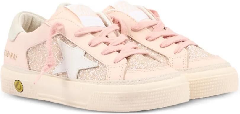 Golden Goose Kids May sneakers met glitters Roze - Foto 2
