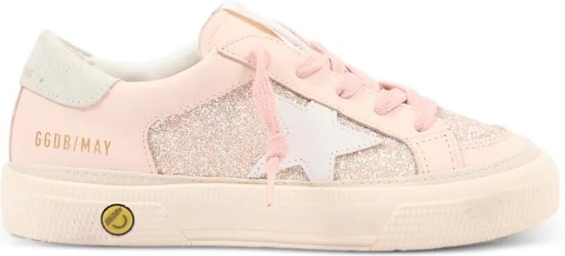 Golden Goose Kids May sneakers met glitters Roze - Foto 3