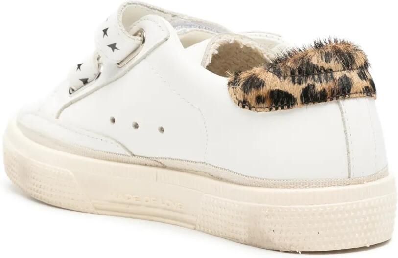 Golden Goose Kids May sneakers met sterpatch Wit - Foto 2