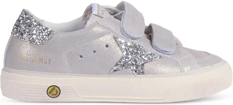 Golden Goose Kids Old School sneakers met glitter Zilver - Foto 3