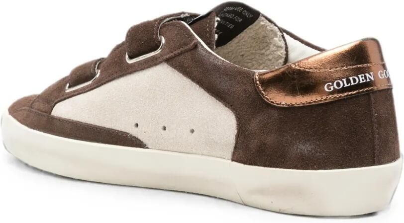 Golden Goose Kids Old School sneakers met sterpatch Bruin - Foto 2