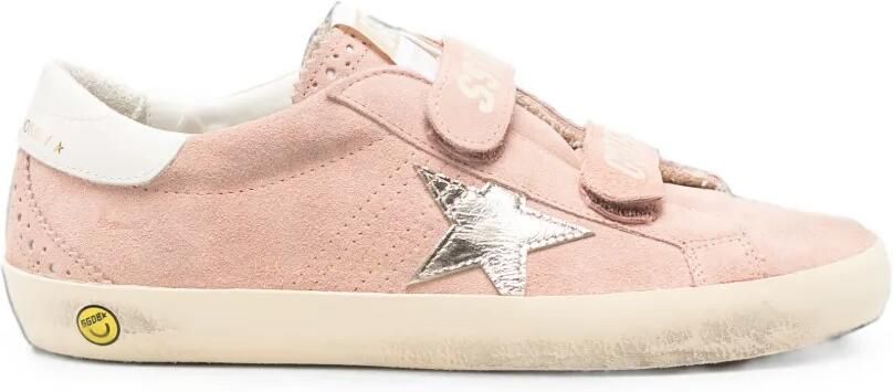 Golden Goose Kids Old School sneakers met sterpatch Roze