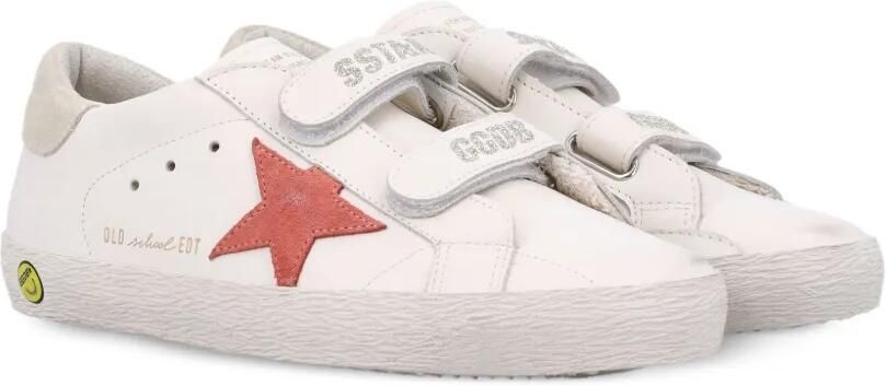 Golden Goose Kids Old School sneakers met sterpatch Wit