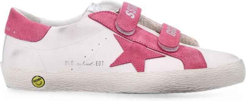 Golden Goose Kids Old School sneakers met sterpatch Wit
