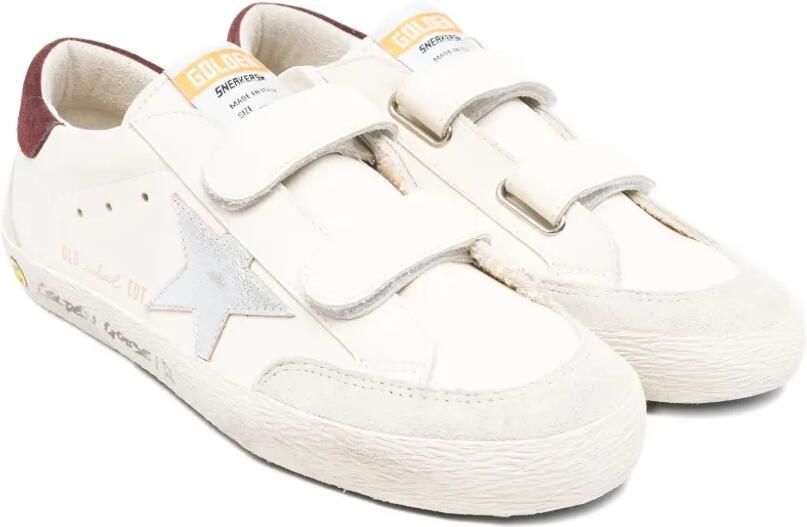 Golden Goose Kids Old School sneakers Wit