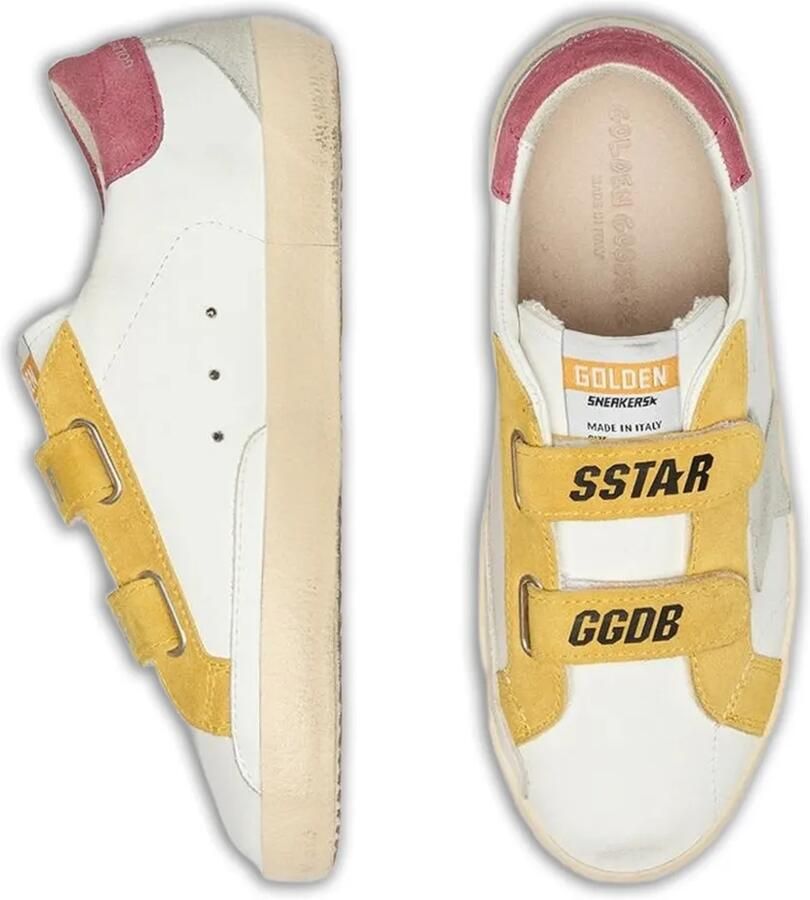 Golden Goose Kids Old School sneakers Wit - Foto 2