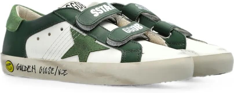 Golden Goose Kids Old School sneakers Wit