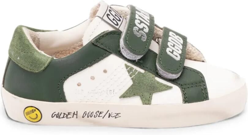 Golden Goose Kids Old School sneakers Wit