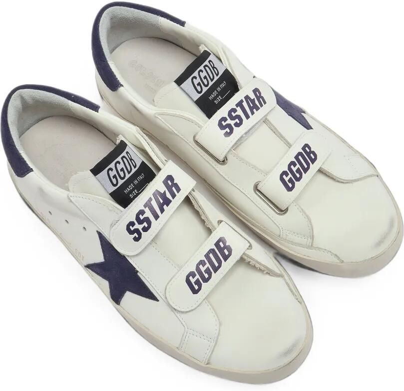 Golden Goose Kids Old School star-patch sneakers Wit - Foto 2