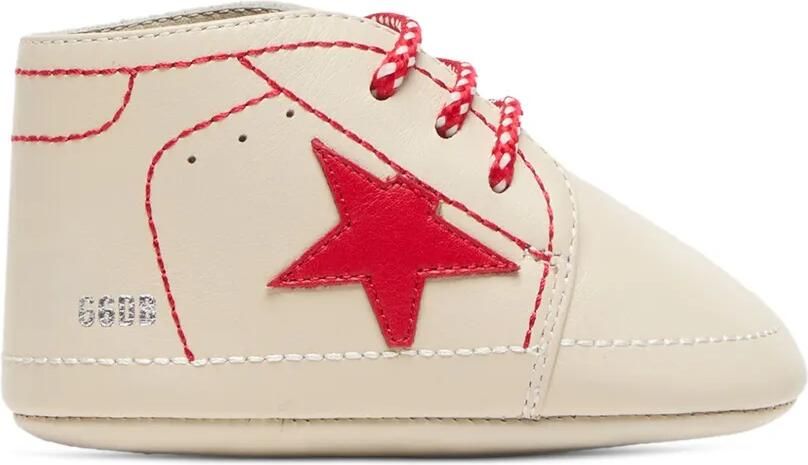 Golden Goose Kids Sneakers met ster-patch Beige