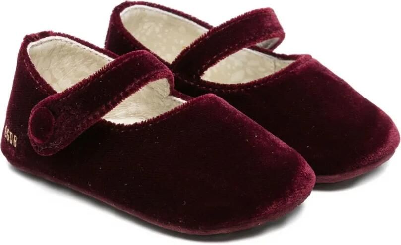 Golden Goose Kids Sofi ballerina's met fluwelen bandje Rood