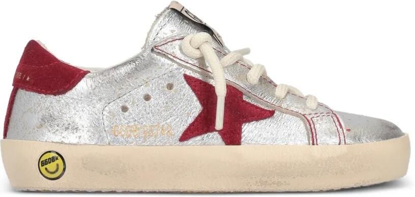 Golden Goose Kids Super-Star gelakte sneakers Zilver - Foto 5