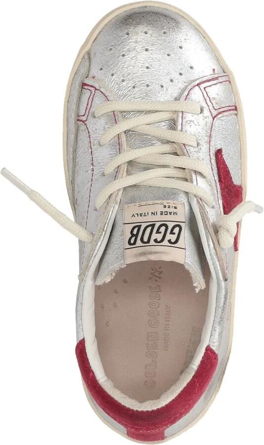 Golden Goose Kids Super-Star gelakte sneakers Zilver - Foto 2