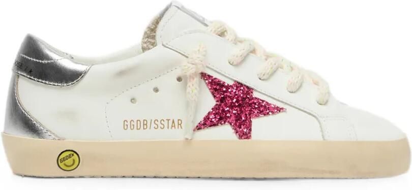 Golden Goose Kids Super Star leren sneakers Wit