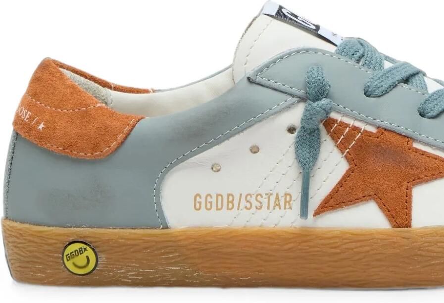 Golden Goose Kids Super-Star leren sneakers Wit - Foto 3