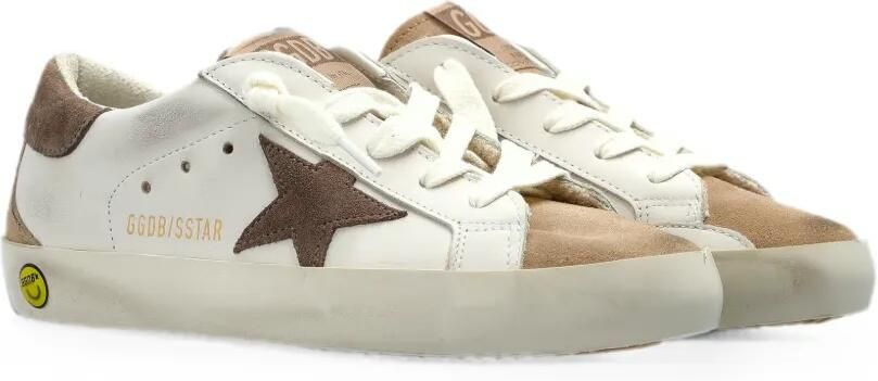 Golden Goose Kids Super-Star low-top sneakers Wit
