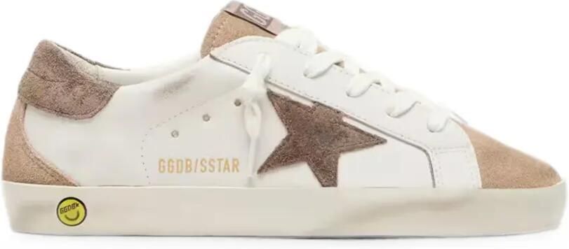 Golden Goose Kids Super-Star low-top sneakers Wit
