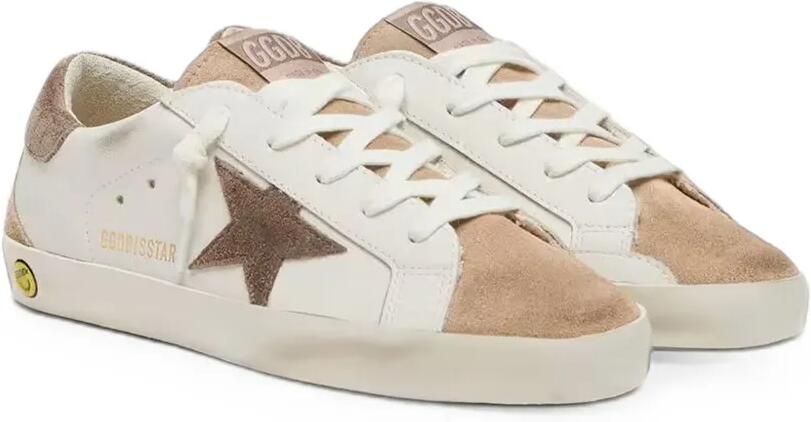 Golden Goose Kids Super-Star sneakers met gerafeld effect Wit