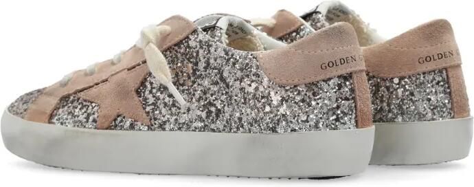 Golden Goose Kids Super-Star sneakers met glitter Zilver - Foto 3