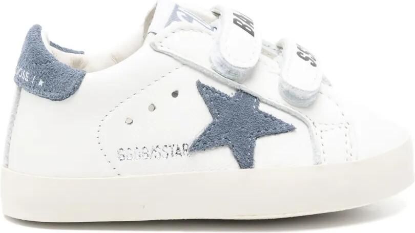Golden Goose Kids Super-Star sneakers met klittenband Wit