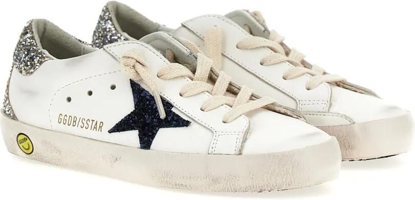 Golden Goose Kids Super-Star sneakers Wit
