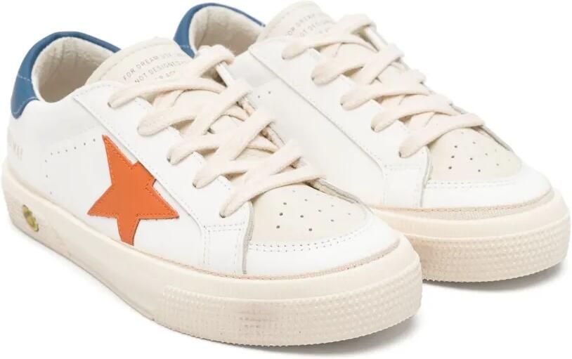 Golden Goose Kids Super-Star sneakers Wit
