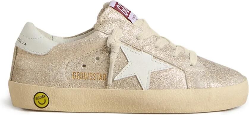 Golden Goose Kids Superstar sneakers Goud