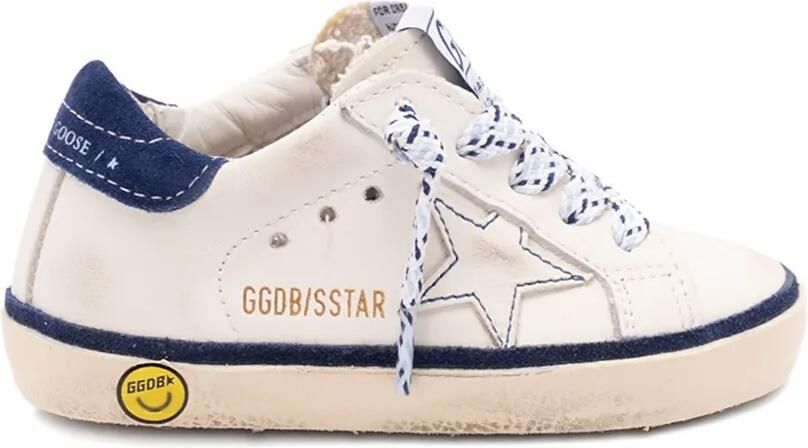 Golden Goose Kids Superstar sneakers Wit