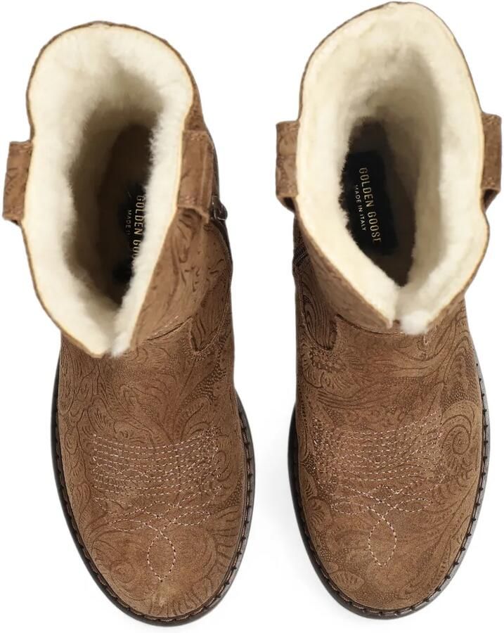 Golden Goose Kids Wish Star embossed ankle boots Bruin - Foto 2