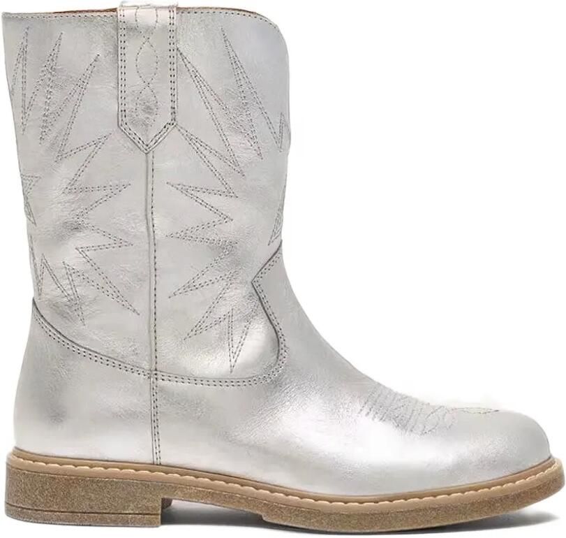 Golden Goose Kids Wish star-embroidered boots Zilver - Foto 2