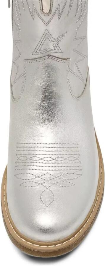 Golden Goose Kids Wish star-embroidered boots Zilver - Foto 4