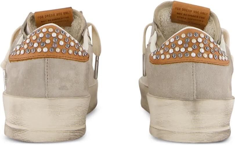 Golden Goose Leren sneakers met studs Beige - Foto 4