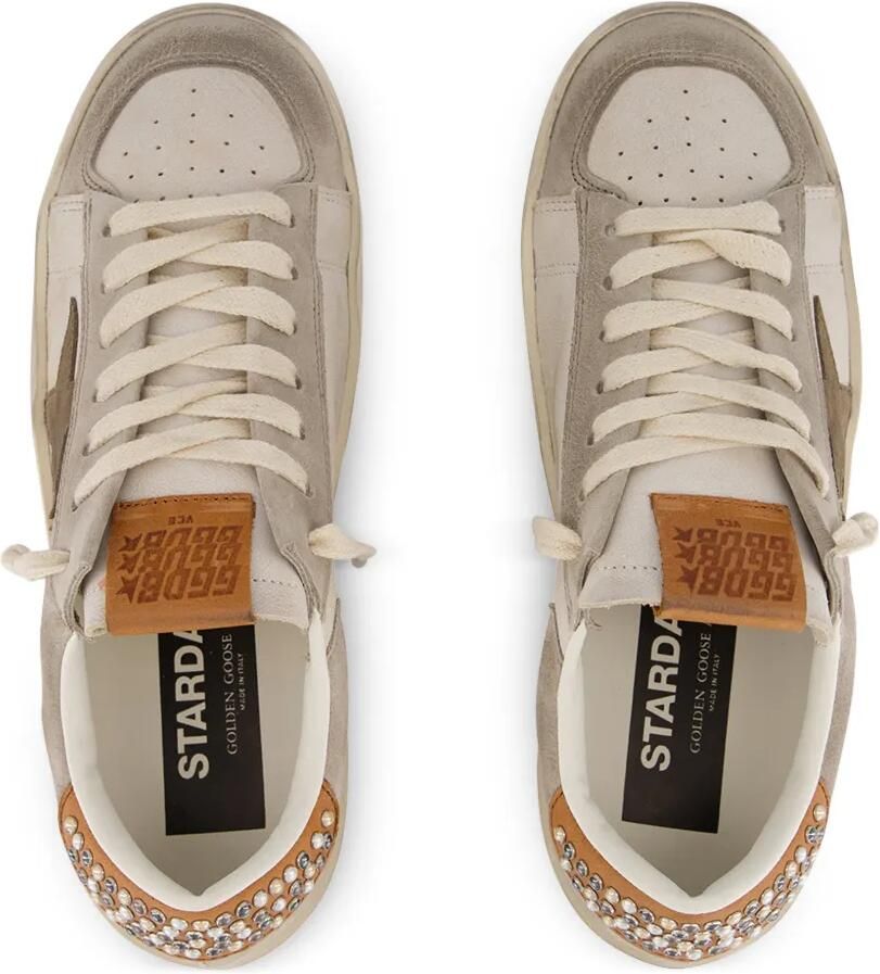 Golden Goose Leren sneakers met studs Beige - Foto 2