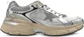 Golden Goose Lightstar nappa leren en mesh sneakers met TPU-ster Zilver - Zilver