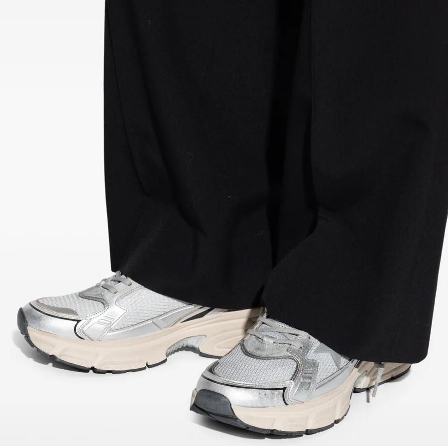 Golden Goose Lightstar nappa leren en mesh sneakers met TPU-ster Zilver - Foto 2