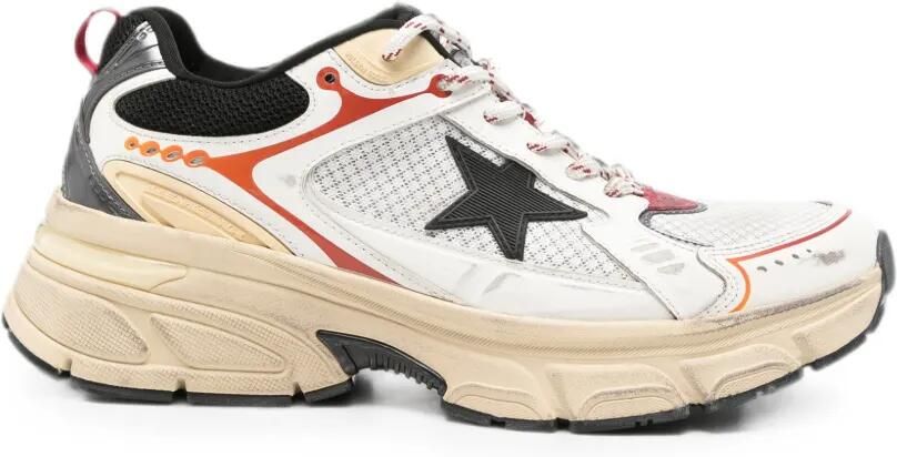 Golden Goose Lightstar sneakers met sterpatch Wit